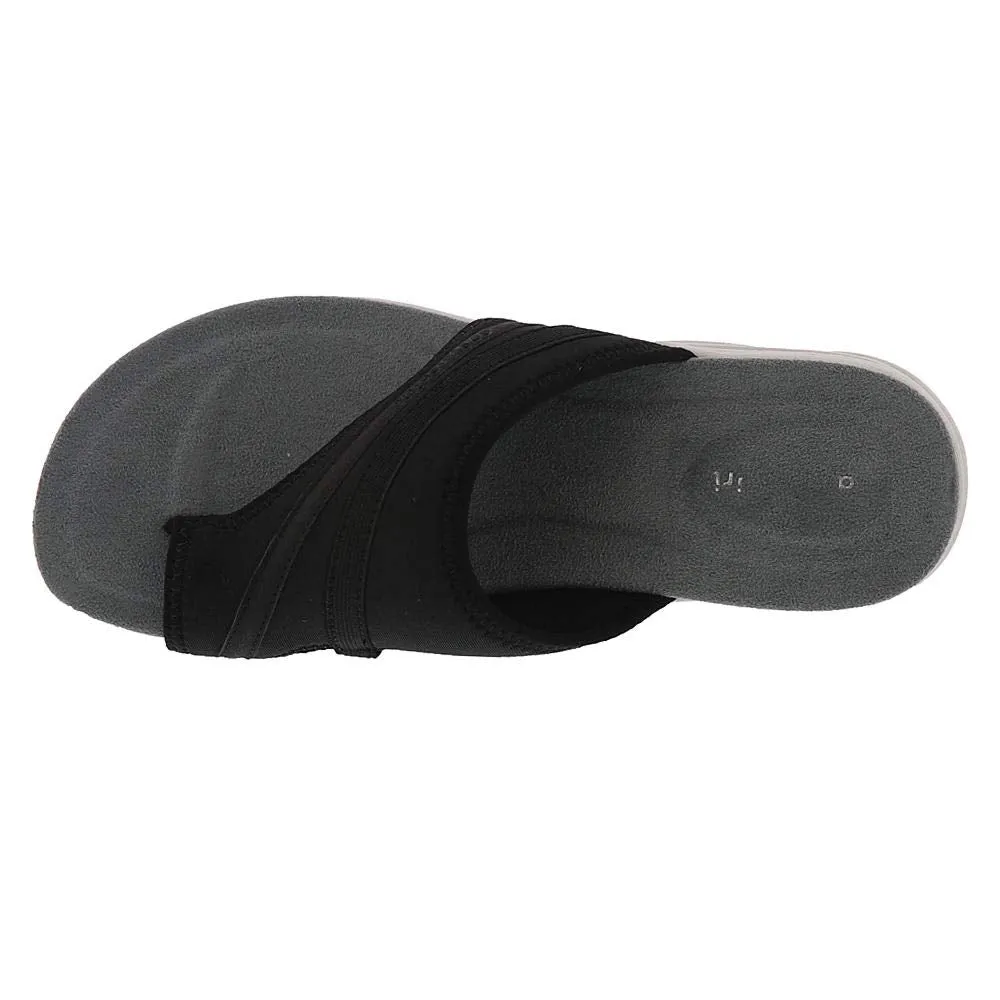 Easy Spirit Women's Lola2 Sport Sandal, Black 001, 7.5