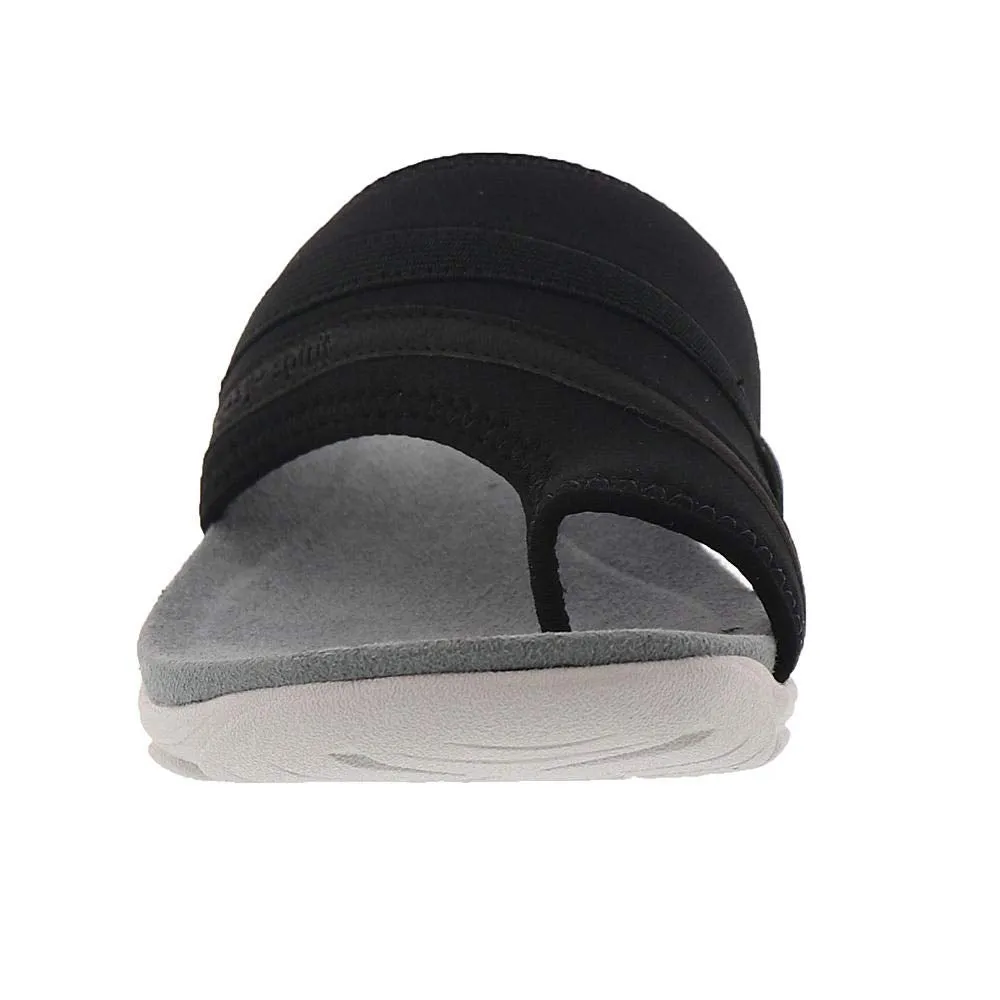 Easy Spirit Women's Lola2 Sport Sandal, Black 001, 7.5