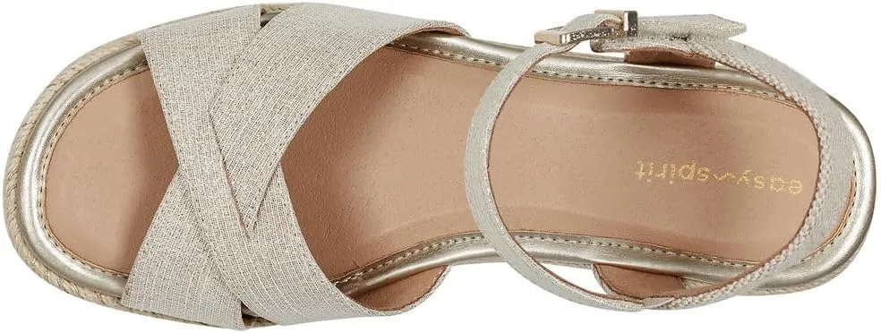 Easy Spirit Women's Shandra2 Espadrille Wedge Sandal