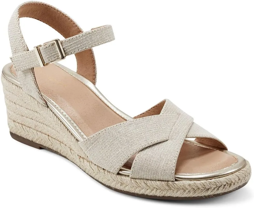 Easy Spirit Women's Shandra2 Espadrille Wedge Sandal