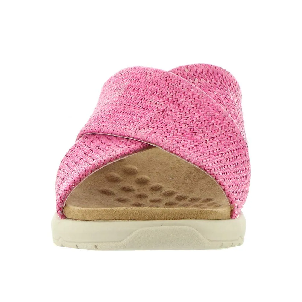Easy Spirit Women's Taite2 Slide Sandal, Pink 650, 9.5