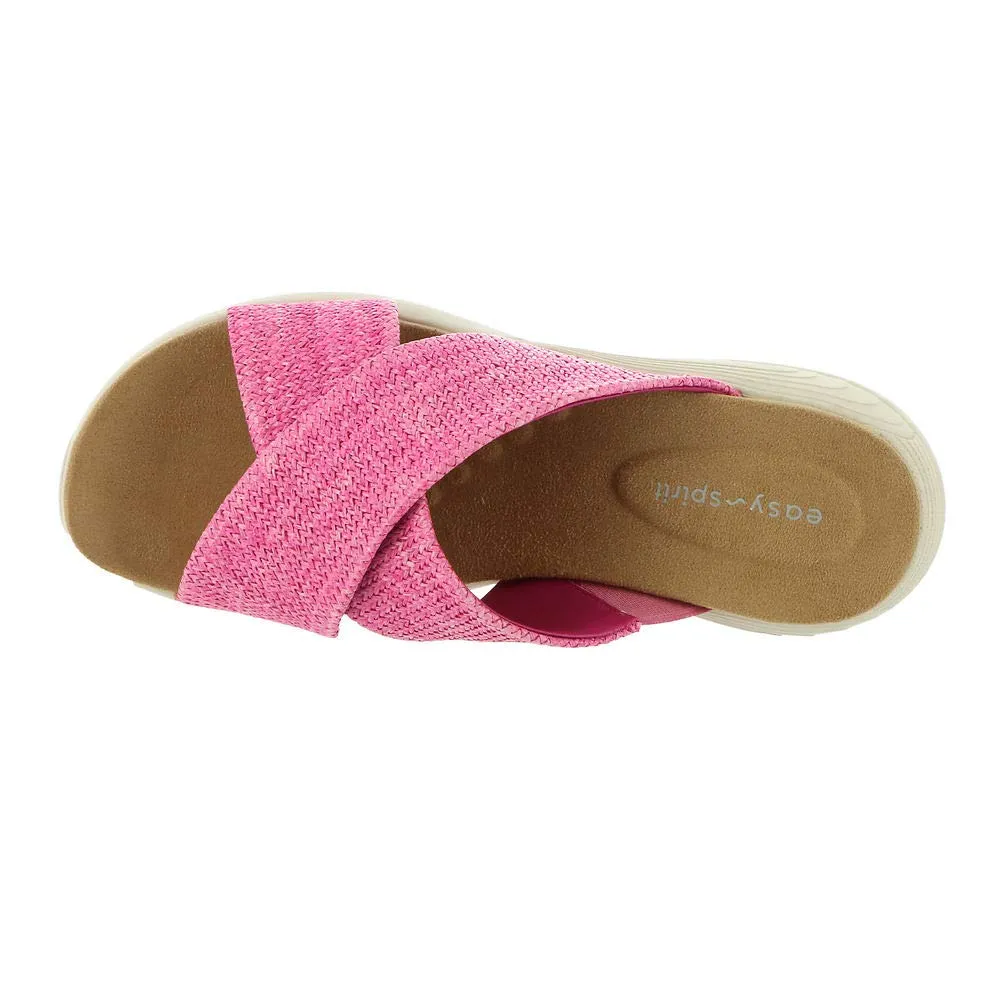 Easy Spirit Women's Taite2 Slide Sandal, Pink 650, 9.5