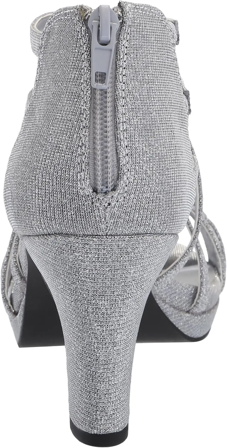 Easy Street Women's Bee Heeled Sandal