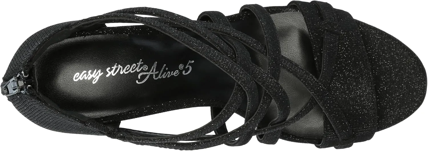 Easy Street Women's Bee Heeled Sandal