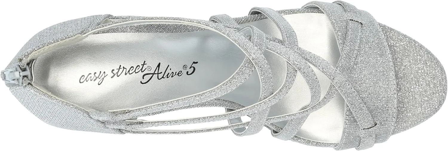 Easy Street Women's Bee Heeled Sandal