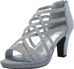 Easy Street Women's Bee Heeled Sandal