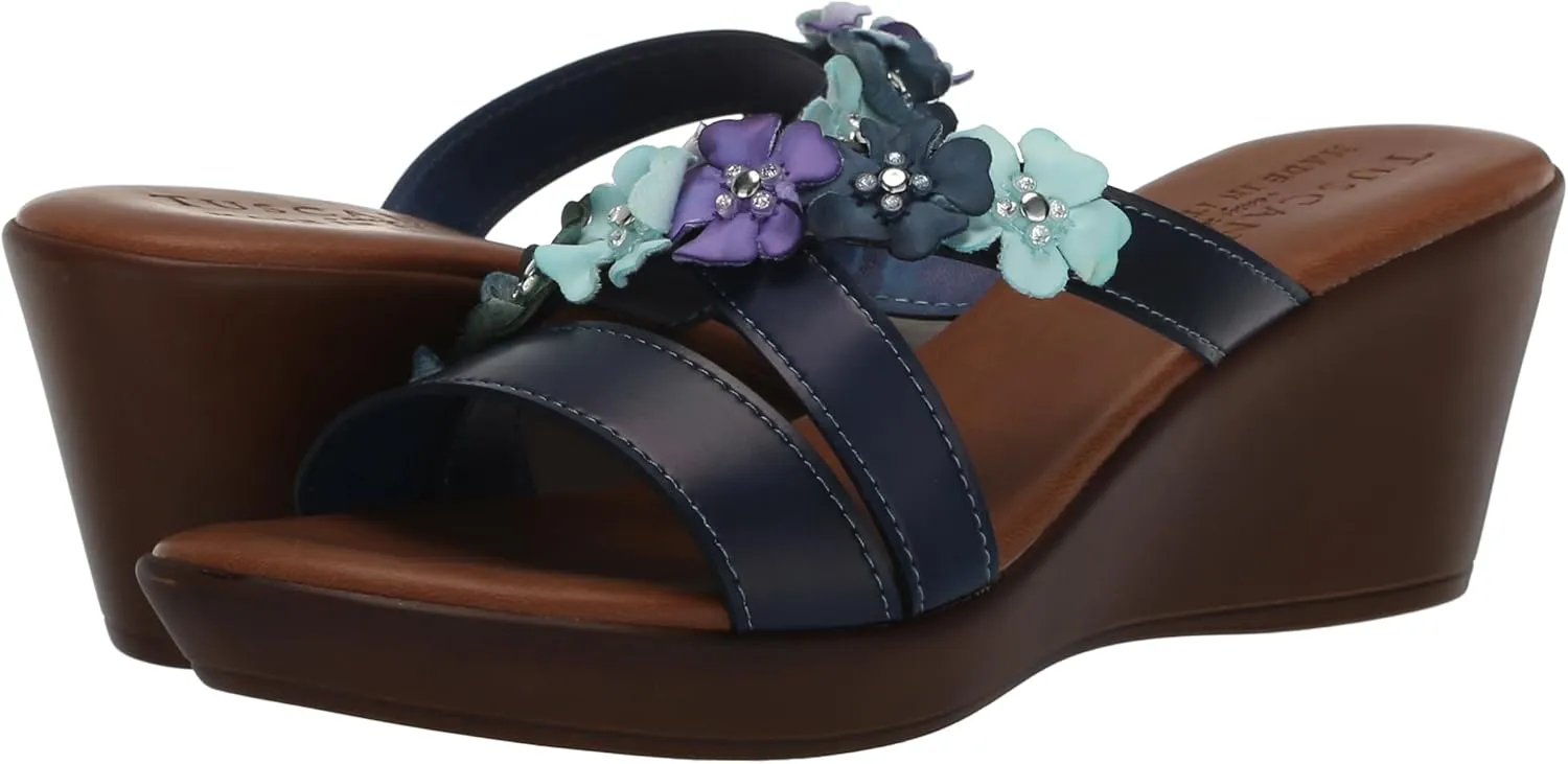 Easy Street Women's Bellefleur Wedge Sandal