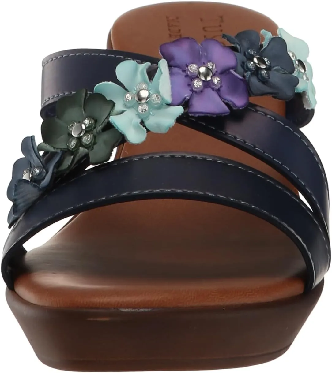 Easy Street Women's Bellefleur Wedge Sandal