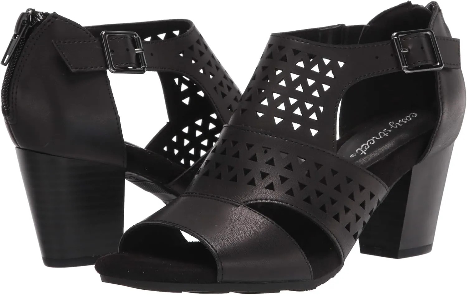 Easy Street Women's Block Heel Sandal Heeled