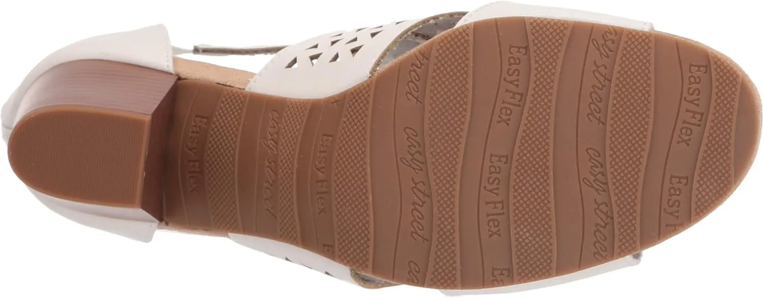 Easy Street womens Block Heel Sandal