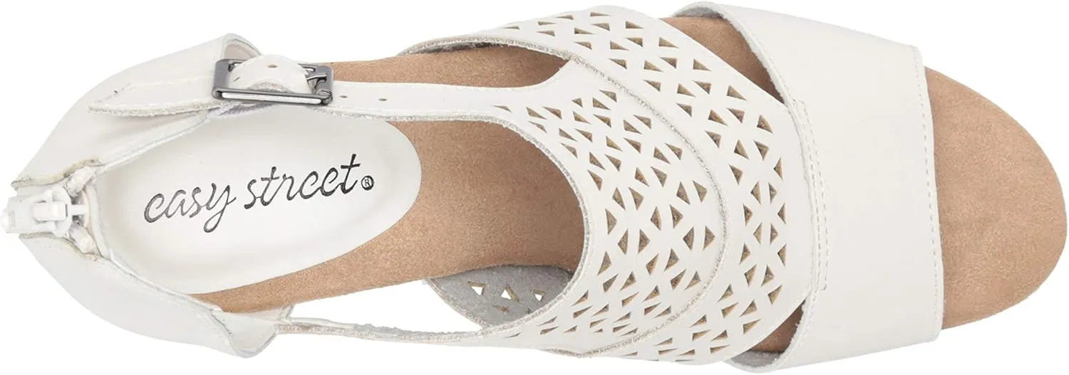 Easy Street womens Block Heel Sandal