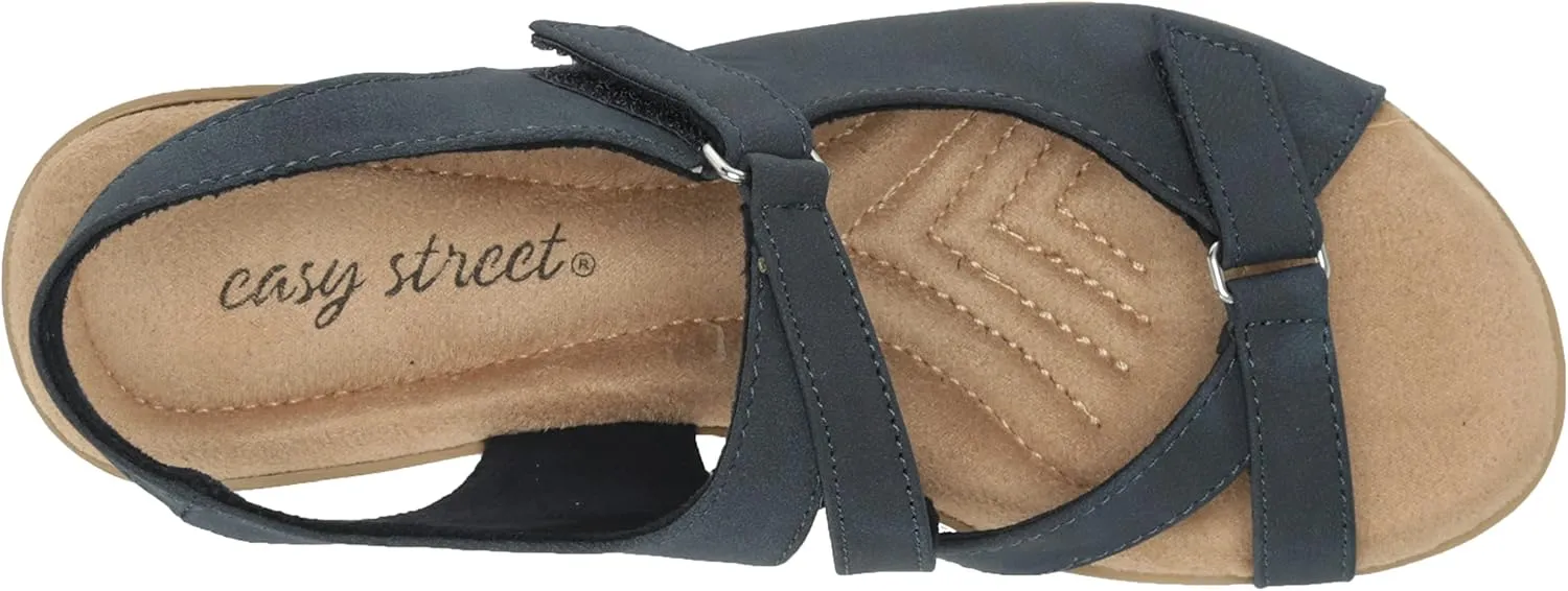 Easy Street Women's Bound Wedge Sandal