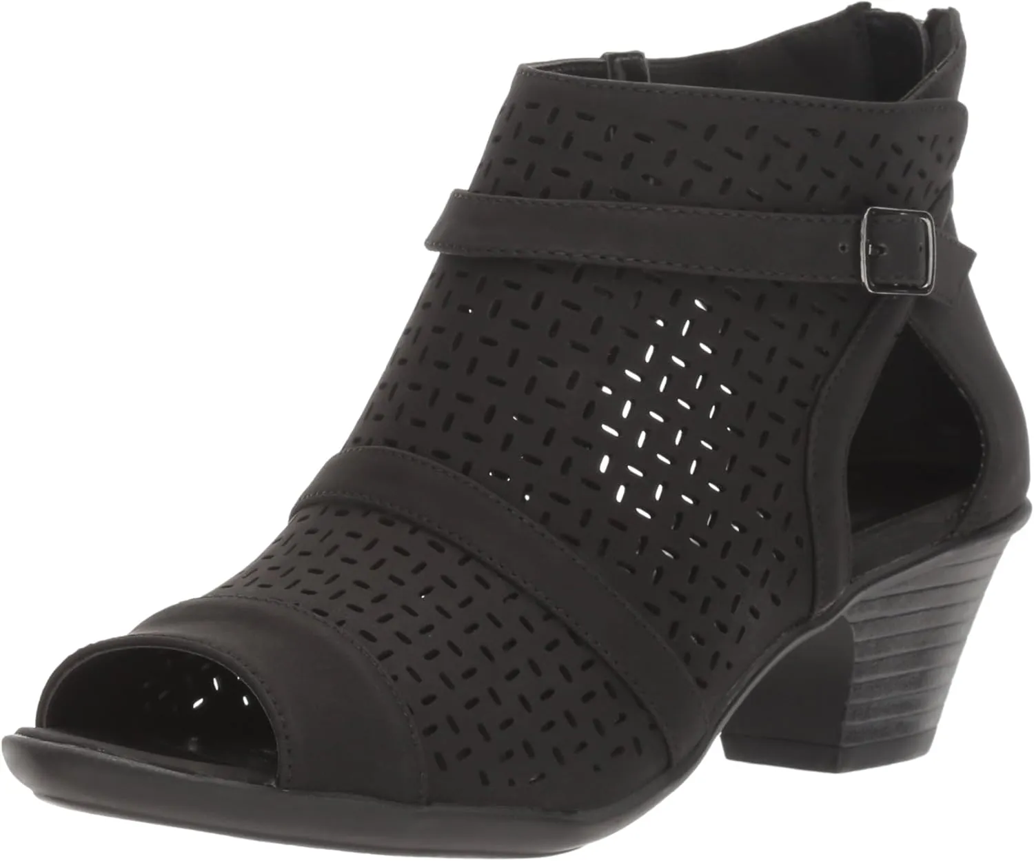 Easy Street Women's Carrigan Ankle Boot, Black, 10
