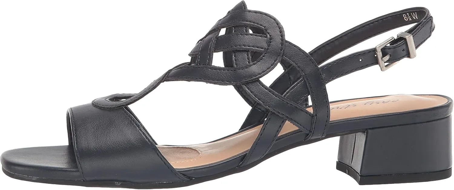 Easy Street Women's Catrin Block Heel Sandal Heeled