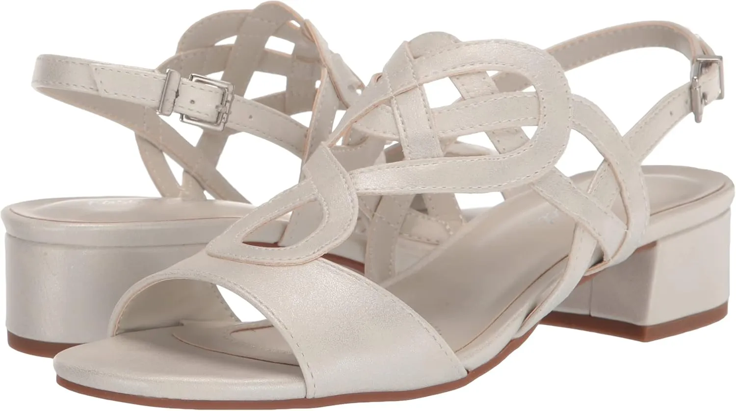 Easy Street Women's Catrin Block Heel Sandal Heeled