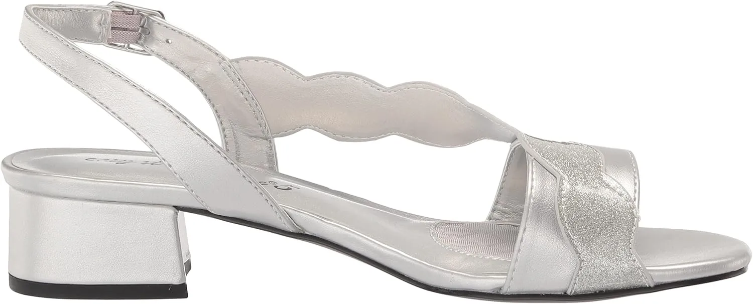Easy Street Women's Chantell Block Heel Sandal Heeled