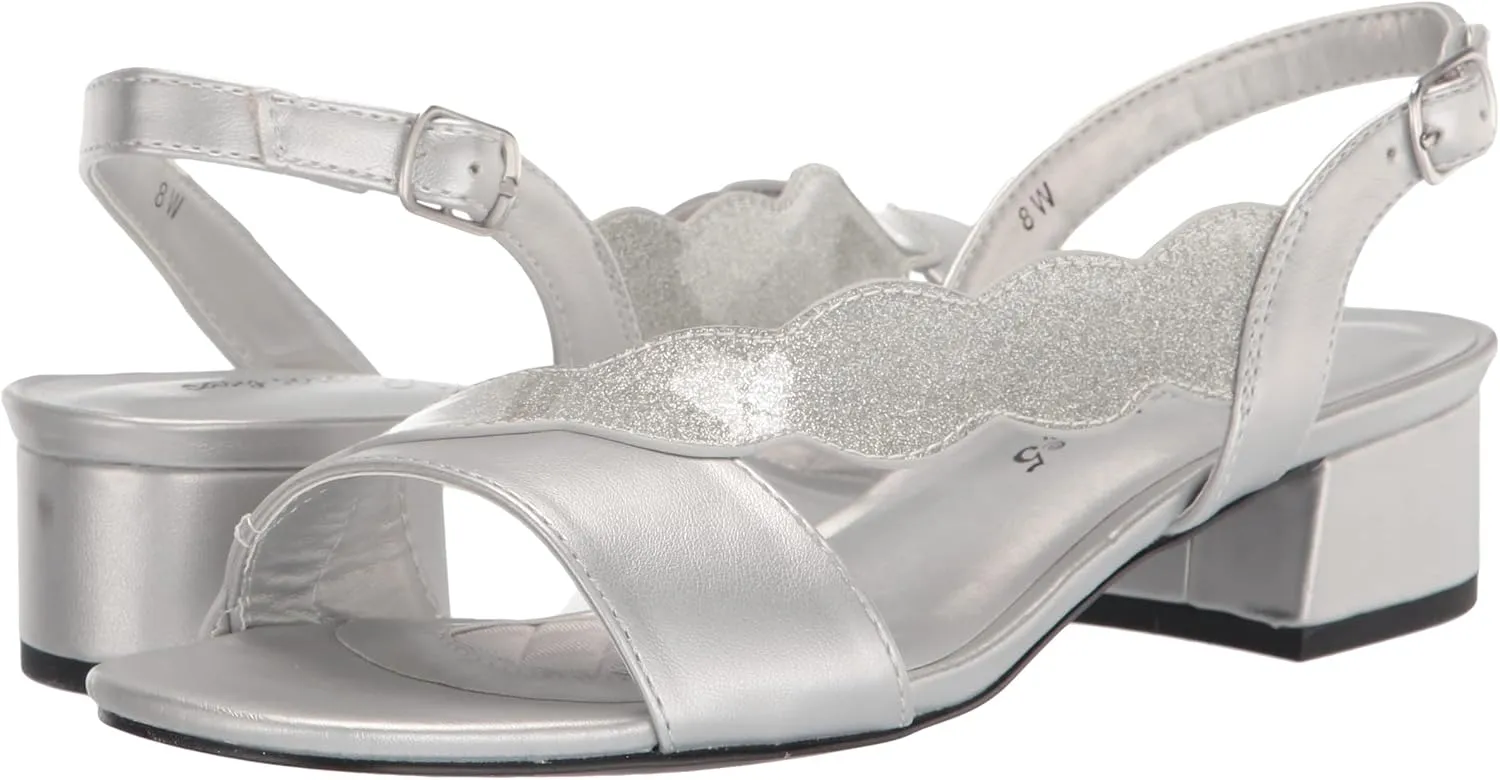Easy Street Women's Chantell Block Heel Sandal Heeled