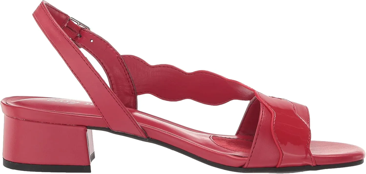 Easy Street Women's Chantell Block Heel Sandal Heeled