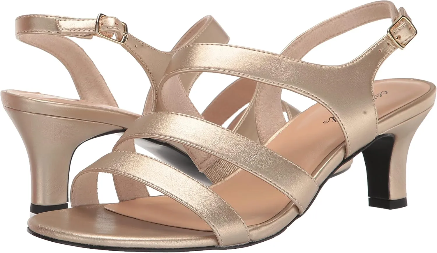 Easy Street Women's Como Heeled Sandal
