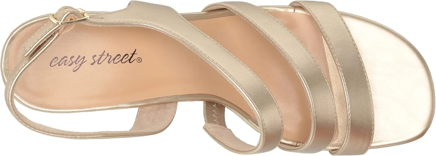 Easy Street Women's Como Heeled Sandal