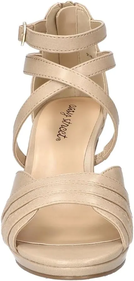 Easy Street Women's Crissa Heeled Sandal