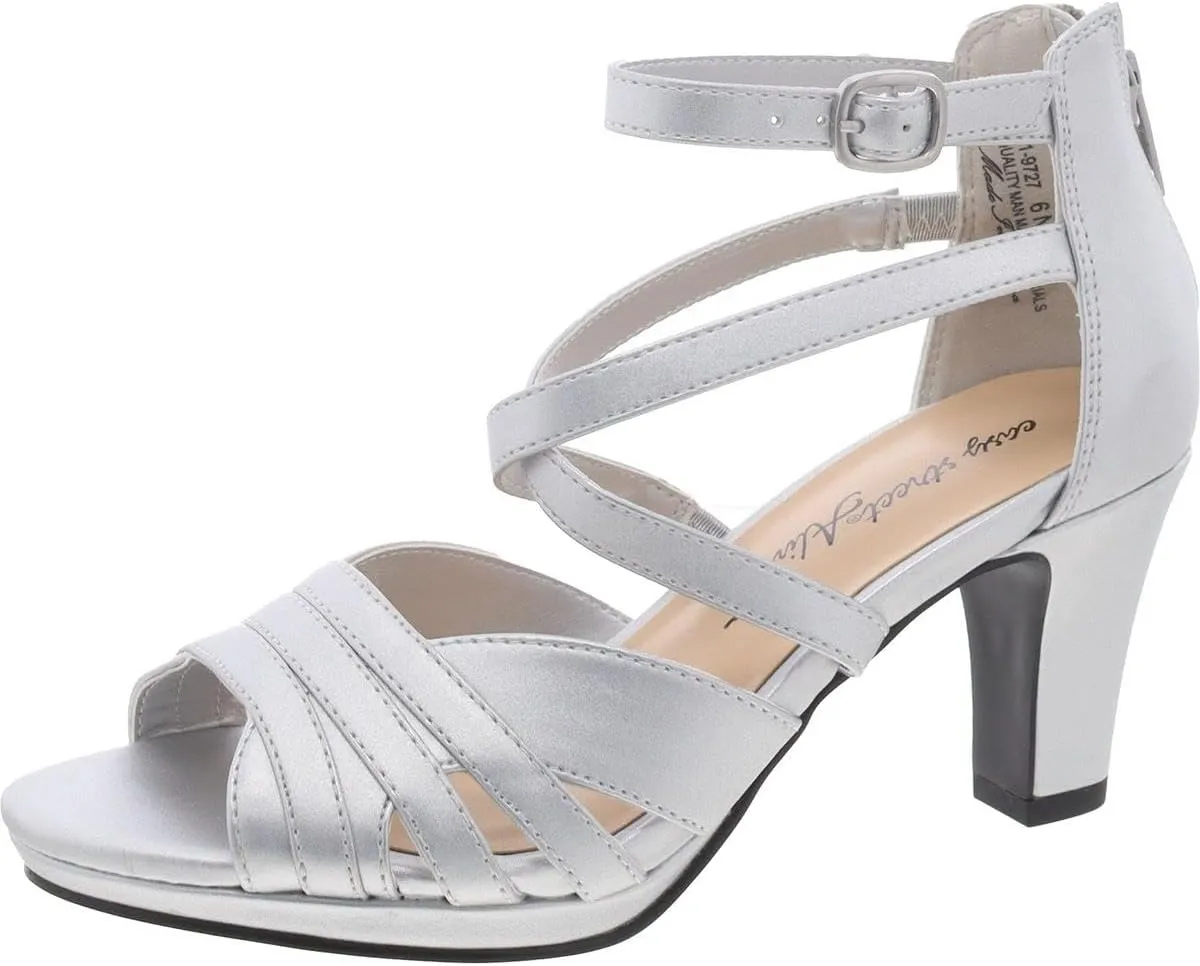 Easy Street Women's Crissa Heeled Sandal