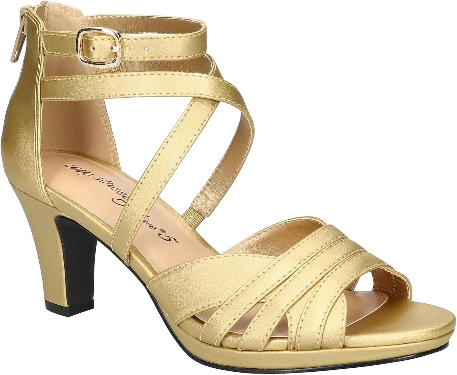 Easy Street Women's Crissa Heeled Sandal