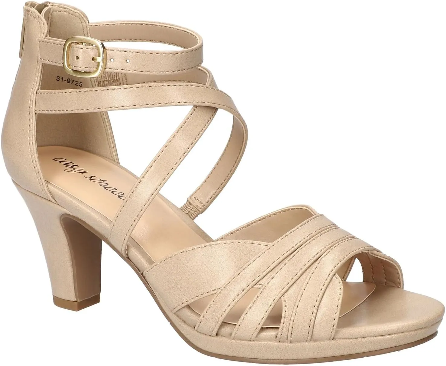 Easy Street Women's Crissa Heeled Sandal