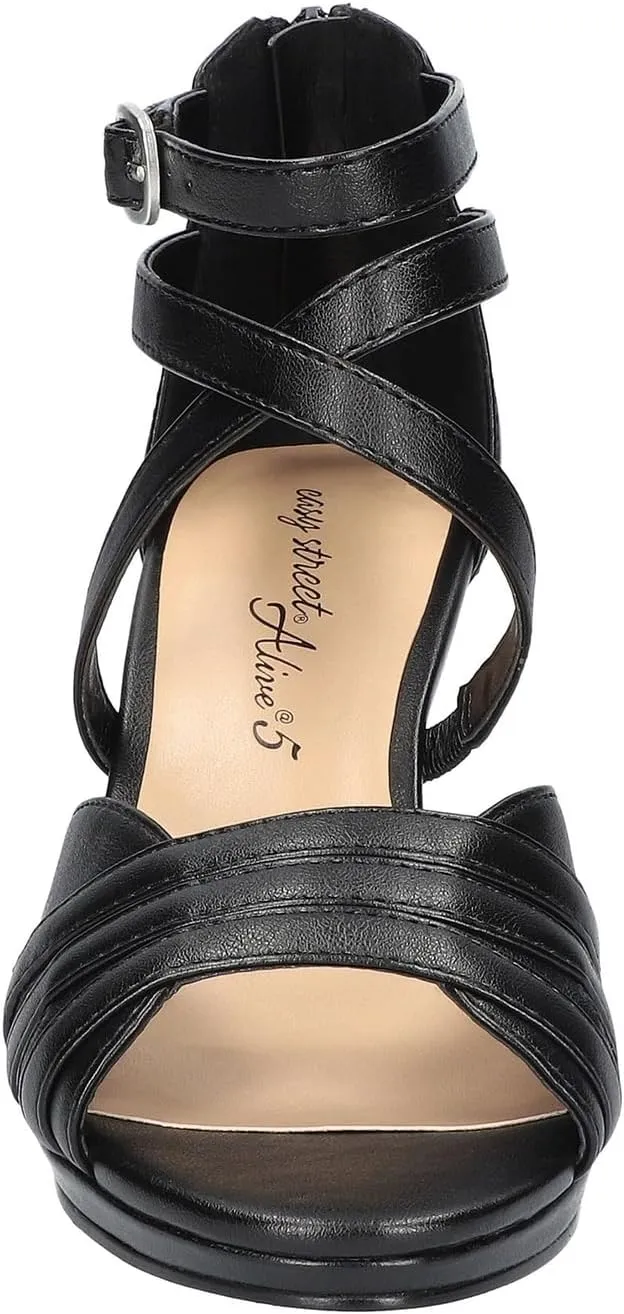 Easy Street Women's Crissa Heeled Sandal