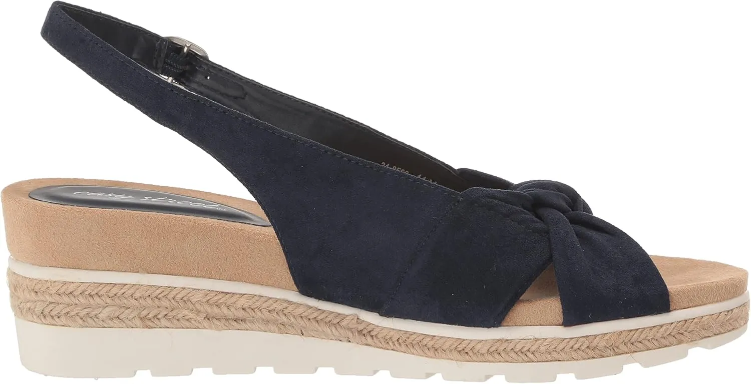 Easy Street Women's Dot Wedge Sandal