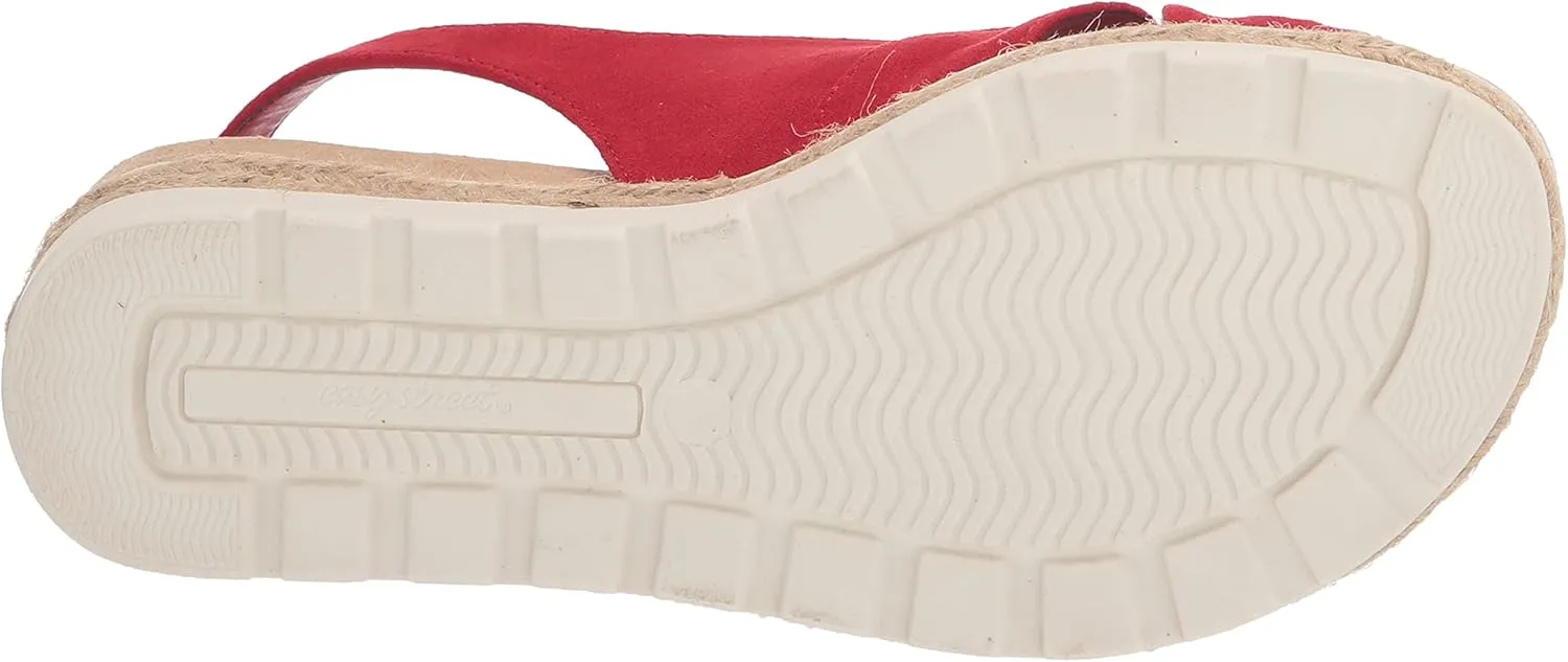 Easy Street Women's Dot Wedge Sandal