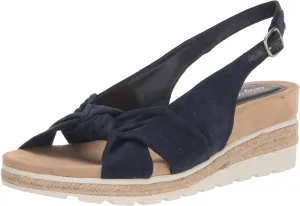 Easy Street Women's Dot Wedge Sandal
