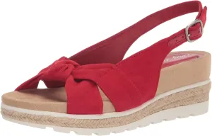 Easy Street Women's Dot Wedge Sandal