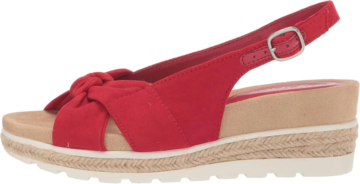 Easy Street Women's Dot Wedge Sandal
