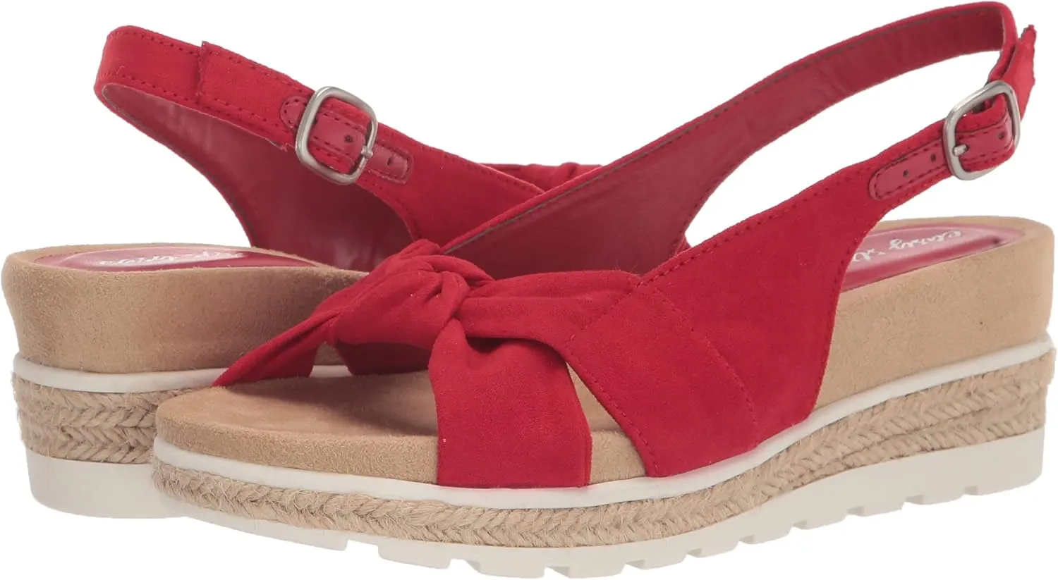 Easy Street Women's Dot Wedge Sandal