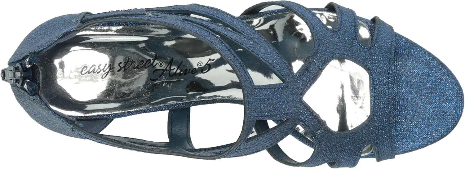 Easy Street Women's Flattery Heeled Sandal