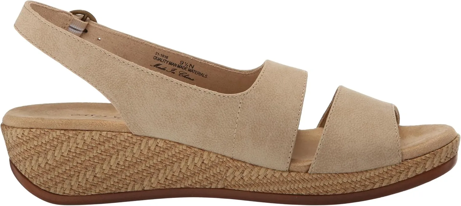 Easy Street Women's Gannett Wedge Sandal