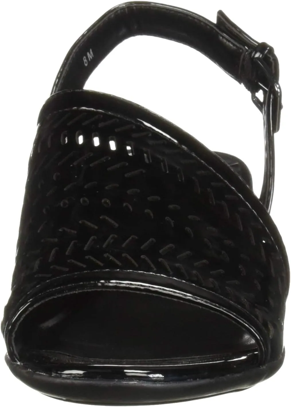Easy Street Women's Goldie Dress Casual Sandal with Cutouts Heeled