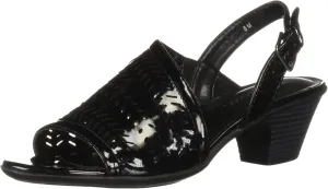 Easy Street Women's Goldie Dress Casual Sandal with Cutouts Heeled