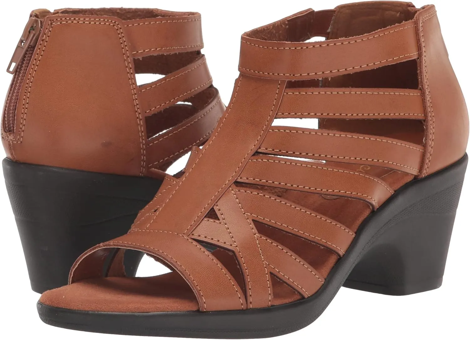 Easy Street Women's Region Heeled Sandal