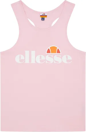 ellesse Women's Vest Top Abigaille Core Fashion Athletics Logo Printed Clothing (as1, Alpha, s, Regular, Regular, Standard, Pink, S)