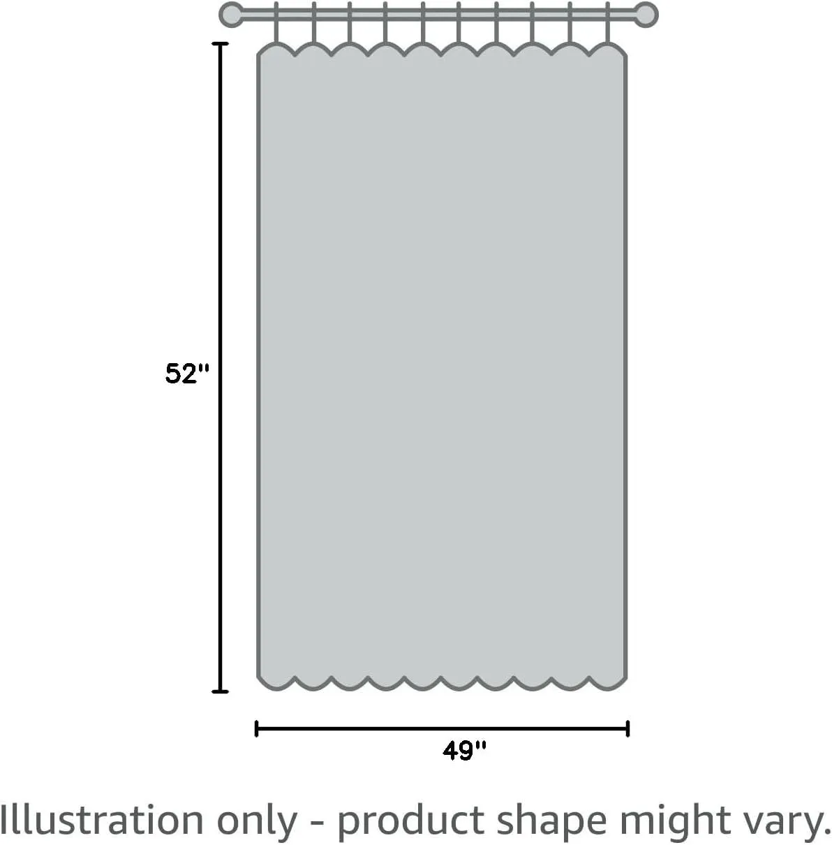 Elrene Home Fashions Westport Floral Tie-Top Sheer Window Curtain, 52" x 95" (1 Panel), Flax