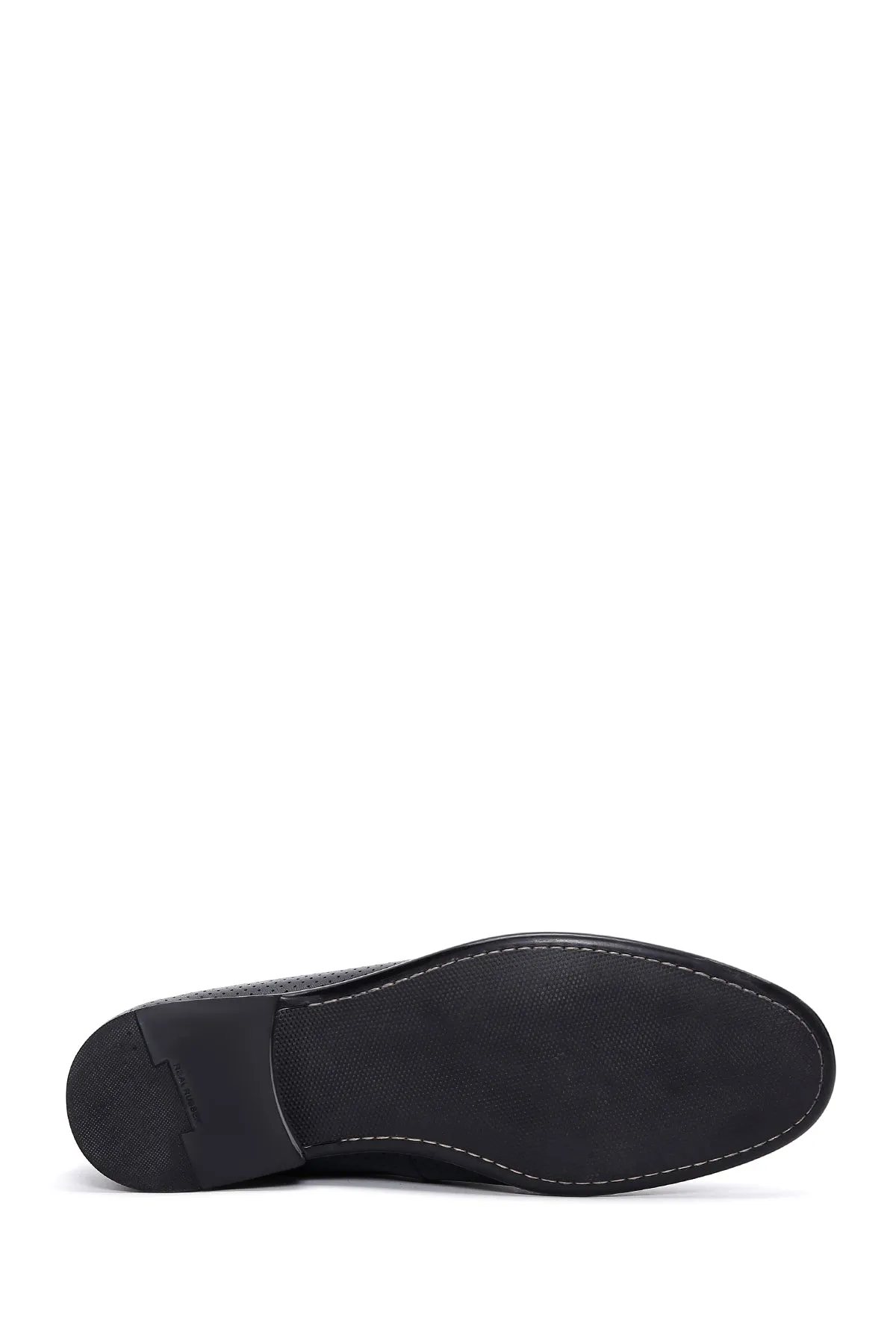 Erkek Lacivert Deri Klasik Loafer
