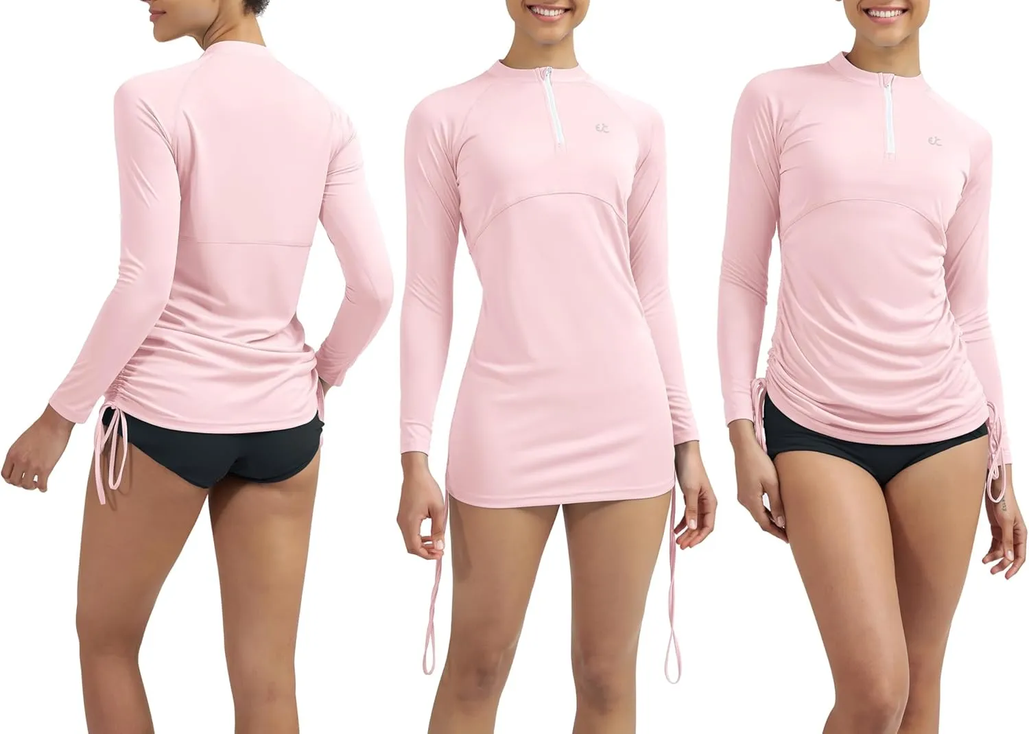 Ewedoos Rash Guard for Women UPF 50  Sun Protection Clothing Swim Shirts for Woman SPF Shirts Long Sleeve UV Sun Shirts