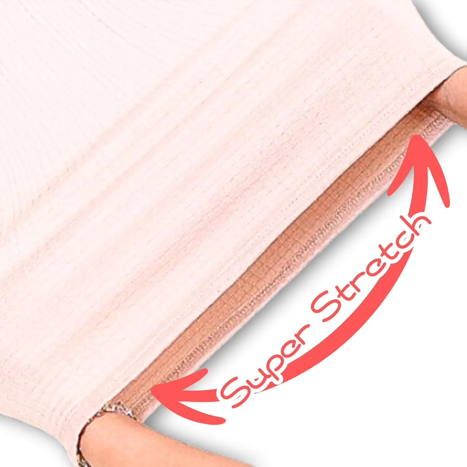Extra Long Elastic Haramaki Waist Warmer Belt for Belly, Thermal Stomach Stretch Warm Protector Wrap, Waistband Binder