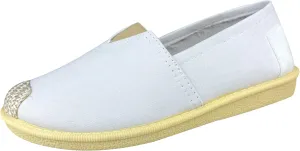 eYLun Women Loafers Slip On Shoes Canvas Flats Work Shoes Casual Comfortable Walking Shoes
