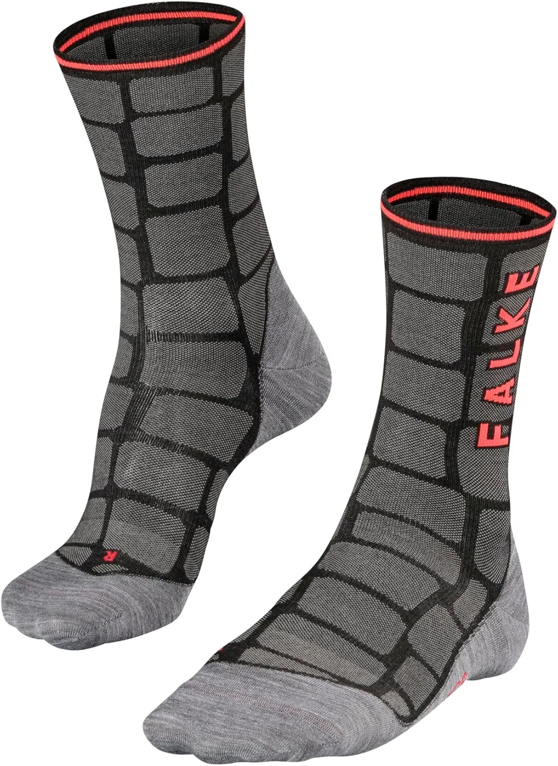 FALKE Unisex BC6 Pro Cobblestone Cycling Socks, 1 Pair