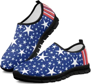 Fashion Walking Shoes for Woman Girls Comfortable Slip On Casual Shoe Light Soft Running Sneakers for Climbing Size 5.5-11.5 Black Sole