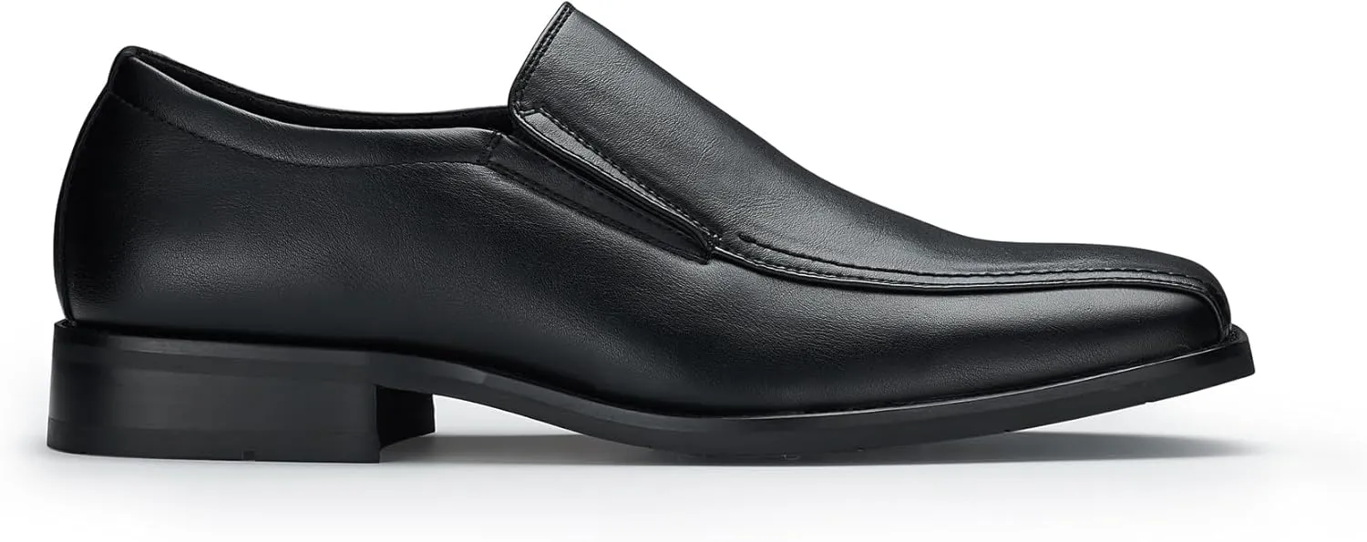 Ferro Aldo Alvin MFA19696 Men's Plain Square-Toe Derby Dress Shoes