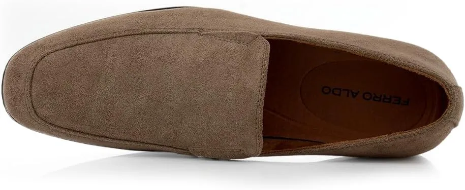 Ferro Aldo Dale MFA19703 Minimalist Slip-on Suede Penny Loafers